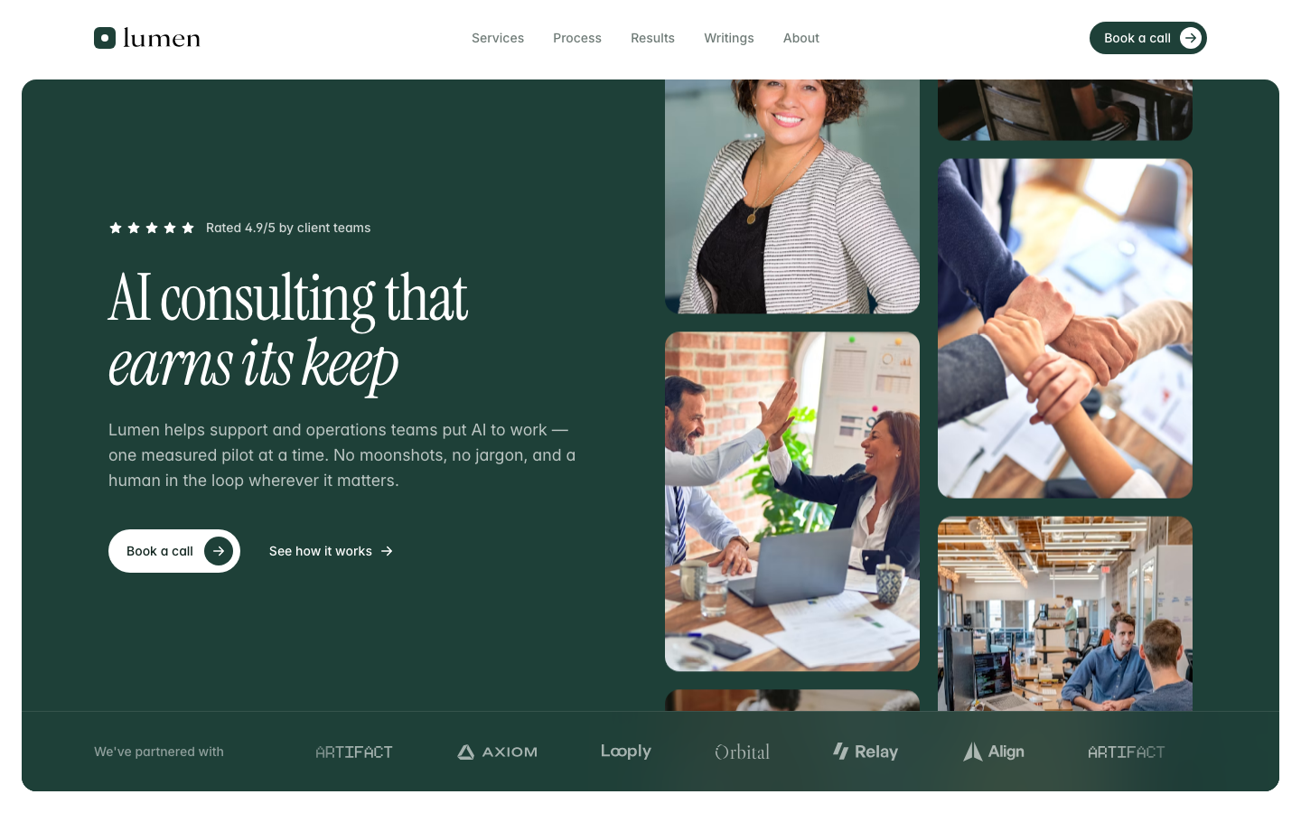 Lumen template preview